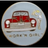 WORK N GIRL NOSE ART PIN DX